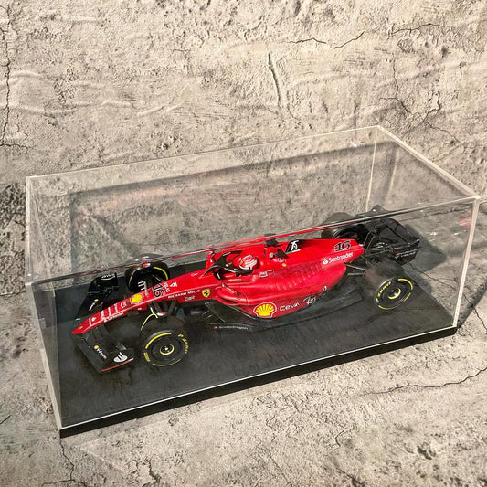 Scuderia Ferrari - F1-75 (2022) 1:18 with Driver's Helmet｜Paper Box | ADDITIONAL SHOWCASE 