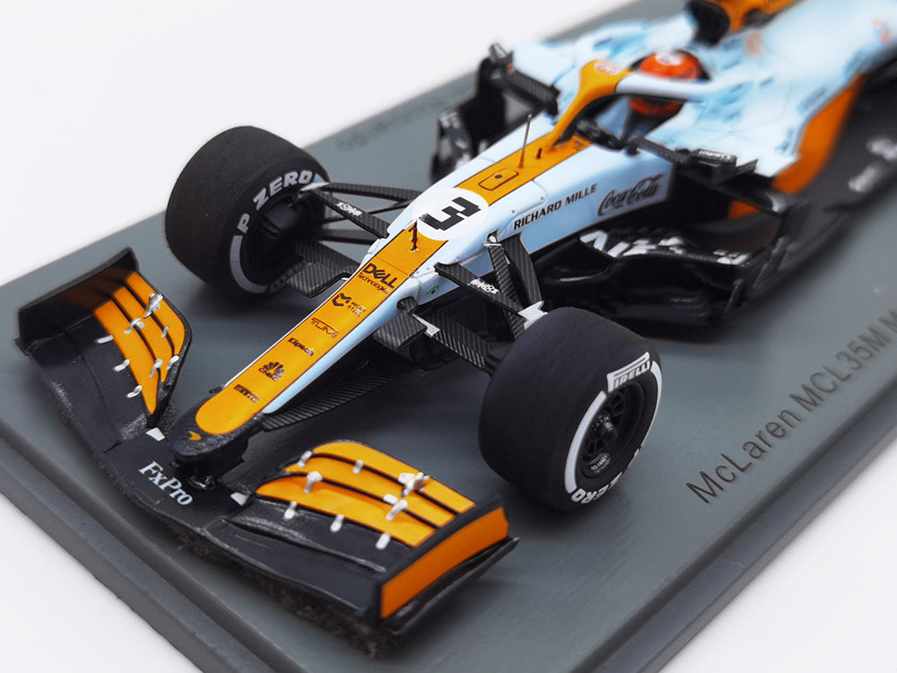 [PRE-ORDER] Spark 1/43 (2021) McLaren F1 MCL35M Daniel Ricciardo Monaco GP