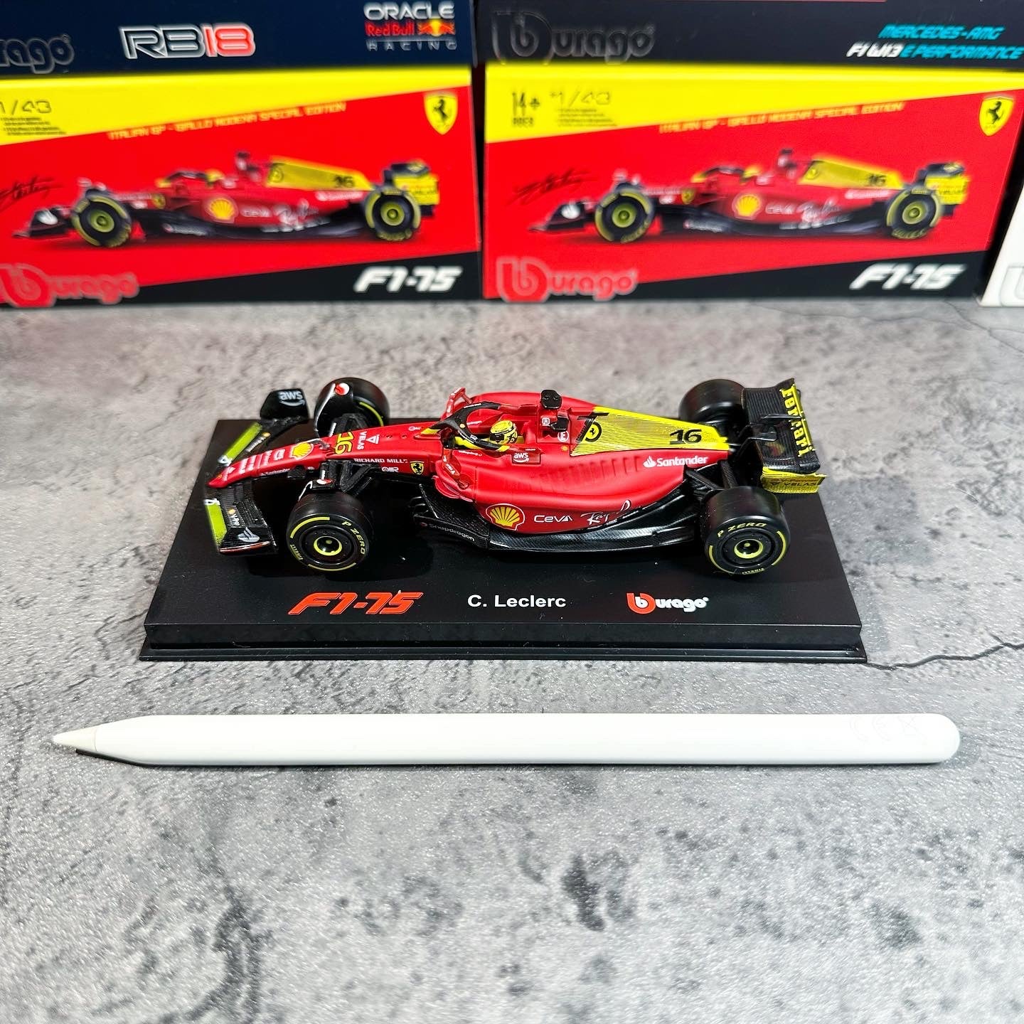 Ferrari - F1-75 n.16 (2022) 1:24 - C. Leclerc - 2nd Monza GP