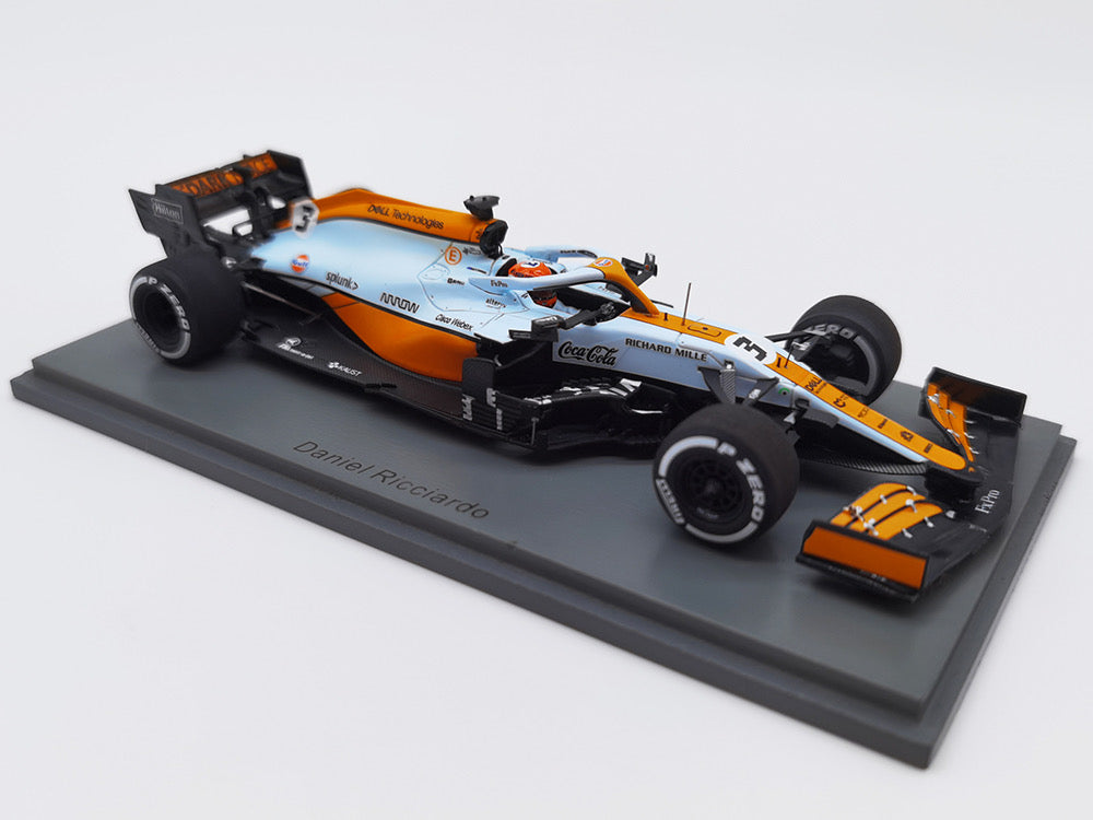 [PRE-ORDER] Spark 1/43 (2021) McLaren F1 MCL35M Daniel Ricciardo Monaco GP