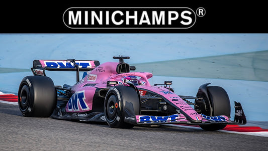 [PRE-ORDER] Minichamps 1:18 F1 (2022) BWT Alpine A522 Bahrain Grand Prix