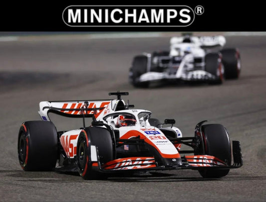 [PRE-ORDER] Minichamps 1/18 F1 (2022) Haas VF22 Bahrain GP