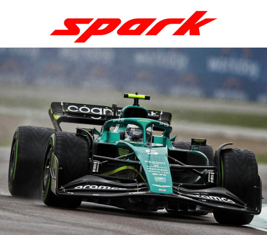 [PRE-ORDER] Spark 1:43 (2022) Aston Martin F1 AMR22 Sebastian Vettel Imola GP