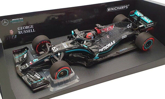 [PRE-ORDER] Minichamps 1/18 F1(2020) Mercedes-AMG W11 George Russell Sakhir Grand Prix