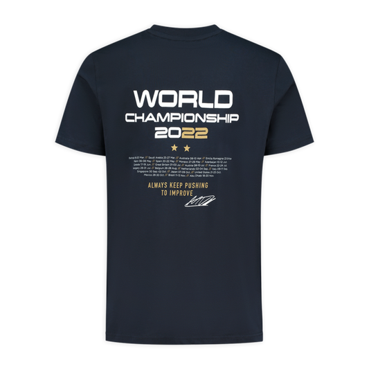 [Pre-Order] Oracle Red Bull Racing Max Verstappen World Champion 2022 T-Shirt